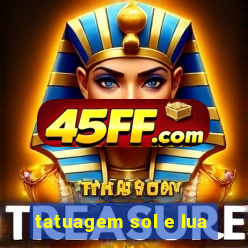 tatuagem sol e lua